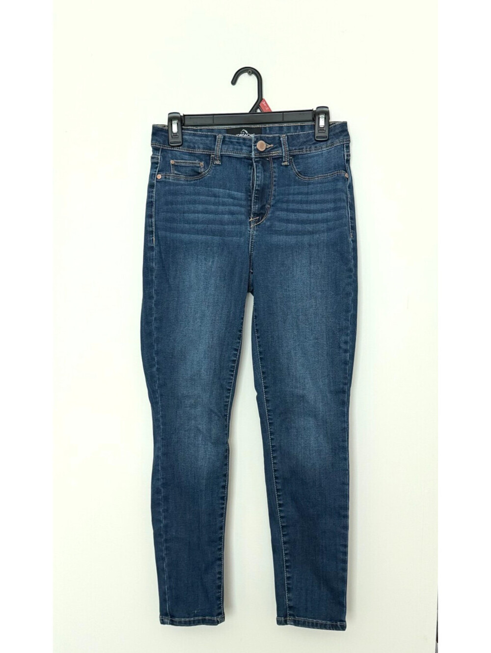 Women's Dark Wash Jordache High-Rise Super Skinny Ankle Jeans Size 8